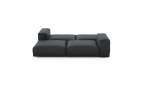 Double Lounger - Linen - Anthracite - 241CM X 210CM