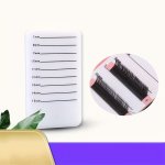 1PC Thickened Acrylic False Eyelashes Operation Table With Scale Two-in-one Eyelash Glue And Drop Glue Table White Eyelash Displ