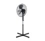 Mellerware Fan 3 Speed Pedestal Plastic Black 40CM 45W Breeze Black