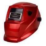 Matweld Welding And Grinding Helmet Auto Darkening And Adjustable Red