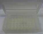 Plastic Ammo Case Medium Clear 50 Piece