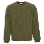 Sage Olive Green Knit Top