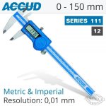 Accud Digital Caliper Vernier 150MM 111-006-12