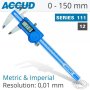 Accud Digital Caliper Vernier 150MM 111-006-12