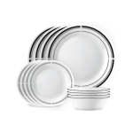 16 Piece Brasserie Dinner Set White
