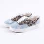 Jonathan D J Farley Sneakers Denim/leopard Print - 9
