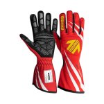 Momo Corsa Pro Black Racing Gloves - Red Size 9 - Autostyle Motorsport South Africa