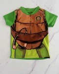 Teenage Mutant Hero Turtles Rash Vest 2 3Y