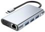 MicroWorld USB Type C 10 In 1 Dock