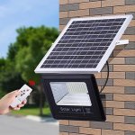 30W LED Solar Flood Lamp With Solar Panel & Smart Remote
