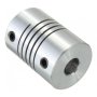 Aluminium Flexible Coupling For Stepper Motor 23/17/ Lead Screw - 6.35X8MM