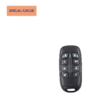 Risco 8 Buttons 2WAY Keyfob 868MHZ