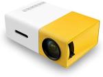 Portable YG300 MINI LED Projector A1 LED Lcd MINI Video Projector - Intenational Version White/yellow
