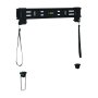 32 70" 81 178 Cm Flat To Wall Tv Bracket Mount Built In Spirit Level