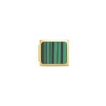 Composable Glam Link Square Green