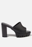 Cotton On Ava Chunky Mule - Black