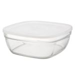 - Freshbox Square 2000ML - Transparent Lid - Set Of 1