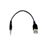 MicroWorld 3.5MM Stereo Male To USB Female 10CM