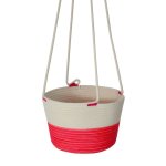 Hanging Planter - Flamingo Pink Only - Wide-medium