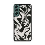Custom Printed Tpu Cases - Samsung Galaxy S22 Plus 5G & 39 Black Swirl& 39 By