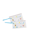 Refillable Wet Wipe Pouch - Blue