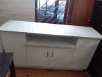 White Wooden Kitchen Cabinet