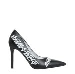 Sissy Boy Crank It Up Court Ladies Heels Black