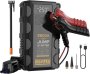 Jump Starter With Air Compressor – 2500A Car Battery Booster Pack – 150PSI Digital Tire Inflator 12V Auto Jumper Cables