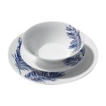 Mainstay 12 Pcs Leaf Dinner Set