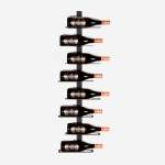Emerging Creatives Stockholm Wine Rack - Pure Steel