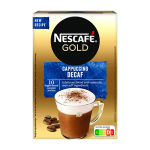 Nestle Cappuccino Sachets 10 X 12.5G -decaf