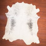 Aas Grade Nguni Hide 165 Black white XL - Extra Large Black white Speckled
