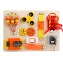 Wooden Hot Air Balloon Busy Board Montessori Sensory Toy Toddlers 3 Years