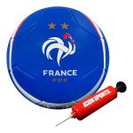 Icon Sports Officially Licensed French Football Federation Soccer Ball - FFF189BL Blue Size 5