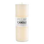 @home Pillar Candle Rustic Cream 7.3X20CM