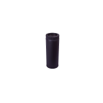 Al Fresco Chimney Insulated Double Wall Ss Black Flue 125 185 X 550 For Red Hurricane And Plain Midnight Black Grande And Festiv