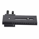2 Way Macro Focusing Rail Slider With 1 4" Bracket Holder Mounting Screw For Close-up Shooting