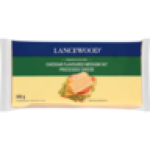 Lancewood Cheddar Flavoured Medium Fat Processed Cheese Slices 20 Pack