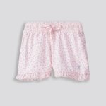GIRLS Frill Hem Shorts - 10 Light Pink