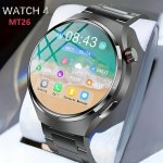 Men's Smart Watch Outdoor Multi Sport Mode Amoled 1.43-INCH 380MAH Battery Capacity Ai Voice Assistant Nfc Wireless Call Men's W