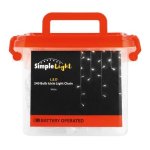 Icicle Battery Operated 240L