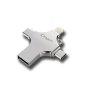Flash Drive 4 In 1 For Iphone Ipad Android Phone And Computer External Storage Expansion 16GB