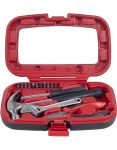 - 75-HT015 Household Hand Tools Tool Set - 15 Piece By Set Includes Hammer Wrench Screwdriver Pliers Tool Kit For The Home Offic