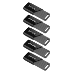 PNY 5-PACK Attach X 64GB USB 3.2 Gen 1 Type-a Flash Drive P-FD64GX5ATTX-EF
