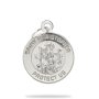 12MM Sterling Silver St Christopher Pendant