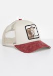 Goorin The Certified Cow Trucker S24 - Beige & Red