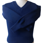 Prof Plain Navy Long Sleeve School Jersey - Unisex