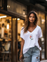 Protea Oversized Tee - White - Large