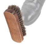 Oupa Koen Shoe Polish Brush - Tan M Horse Hair Bristles