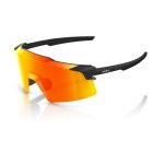 100% Aerocraft - Soft Tact Black - Hiper Red Multilayer Mirror Lens - Bh Bikes South Africa